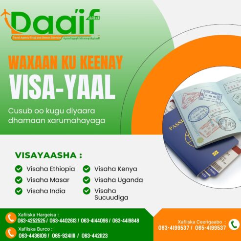 Daa’if Travel Agency Hajj&Umrah Service- Hargeisa.