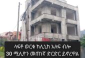 ADDIS ABABA: Building G+3 For Sale