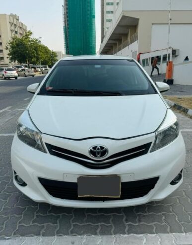 DUBAI: Car Toyota Yaris Model 2014.